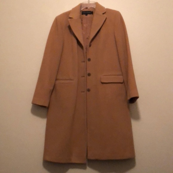 kristen blake walking coat camel